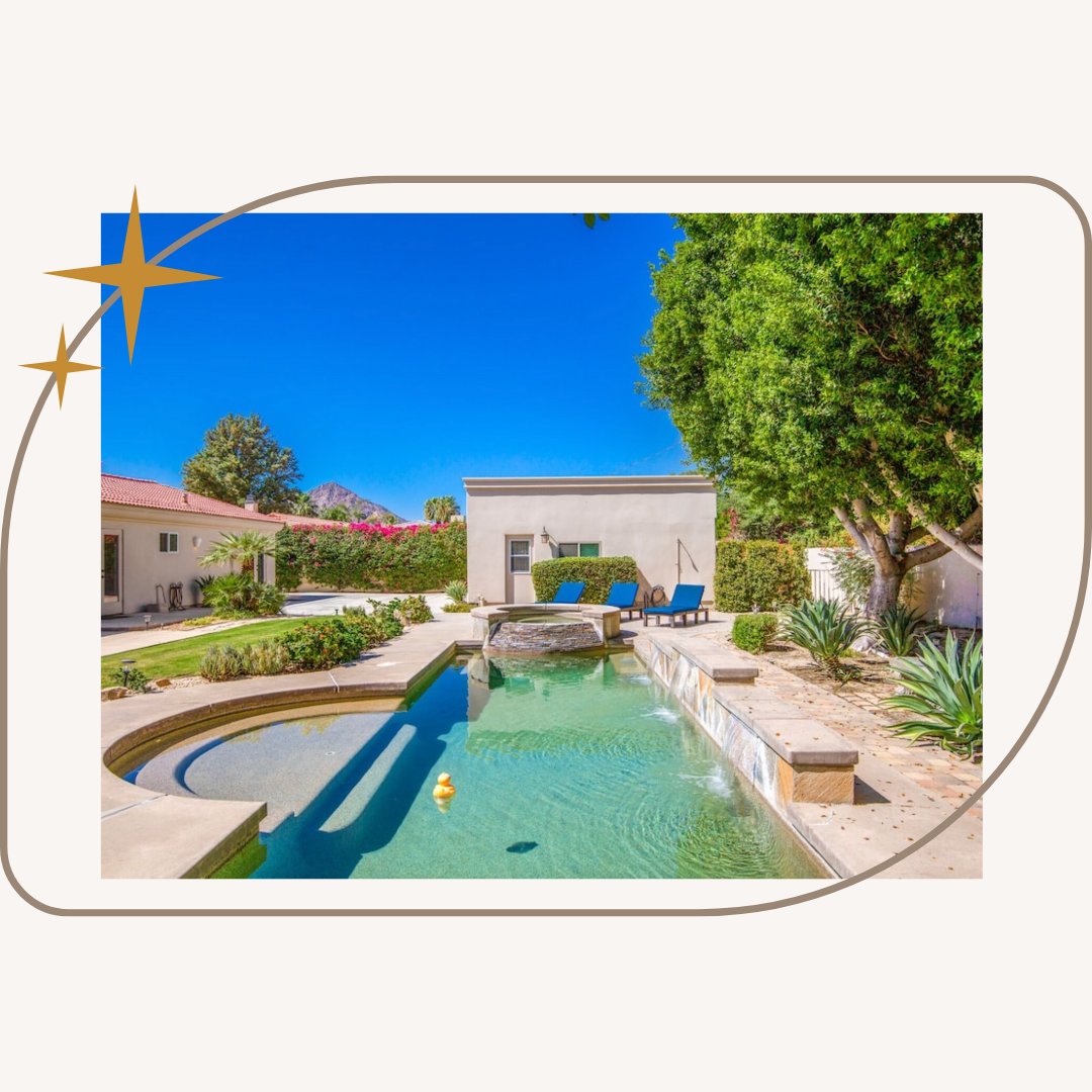 GenerateHope's tweet image. Who wouldn't want a desert weekend getaway?? 🏝️🌞⁠
⁠
Join us at our Gala on September 22nd for your chance to win a stay at this amazing Luxury rental in La Quinta, CA, a round of golf, and restaurant gift certificates.⁠
⁠
generatehope.givesmart.com