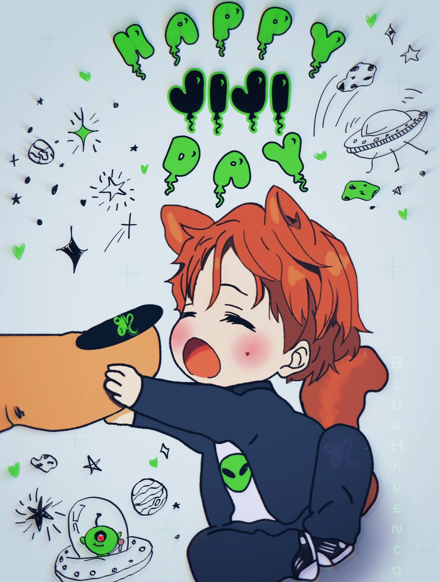 BlueHavenCo's tweet photo. 💚👽 HAPPY BIRTHDAY BABY 👽💚

#HappyHANDay
#지구에서23년_지성아_환영해
#HANInALifeTime
#StrayKidsFanart
#HAN https://t.co/5f446TVFBx