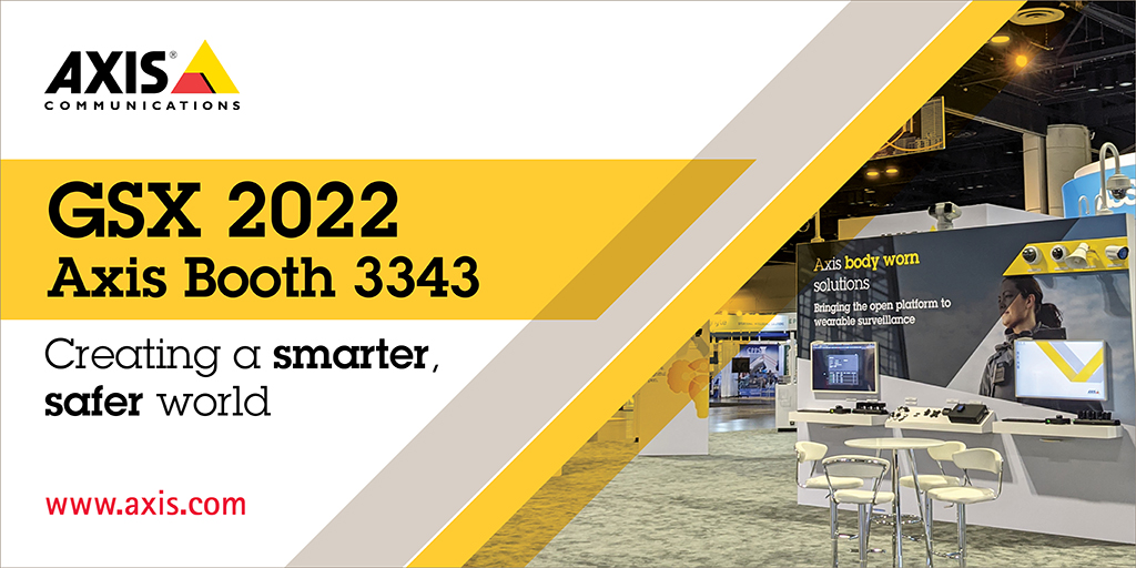 Axis_NA's tweet photo. What can you do to support a smarter, safer world? Check out the Soft on Crime panel at #GSX2022, co-authored and co-sponsored by James Stark, to learn how to reduce risk and liabilities. Learn more: https://t.co/SEEPSXLF2T
#AxisSolutions #AxisInnovates #Security https://t.co/IdzOLt4WIS