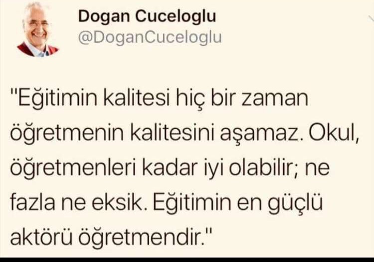 VeliProf's tweet photo. Eğitimin kaliteli olmasını istiyorsak kaliteli öğretmen yetiştirme sistemini oluşturmamız gerekiyor.#öğretmen #kalite https://t.co/QESOBzjnBE