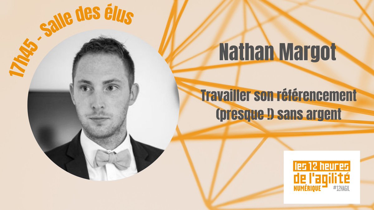 📌<a href="/NathanMrgt/">Nathan Margot</a>, responsable de communication digitale à la <a href="/CCIRouenM/">CCI Rouen Métropole</a> vous expliquera comment travailler votre #référencement (presque !) sans argent en Salle des élus !