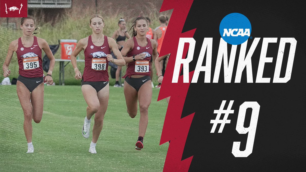 RazorbackTFXC's tweet photo. USTFCCCA National Cross Country Poll - Week 1

Women's SEC teams in top 30

9) Arkansas
10) Alabama
16) Ole Miss https://t.co/R4D9FcxUS2
