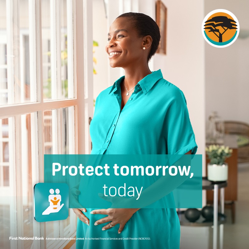 FNBSA's tweet photo. Tomorrow is not promised, but you can promise to protect yourself and your family with life insurance and a valid Will #LoveFNB