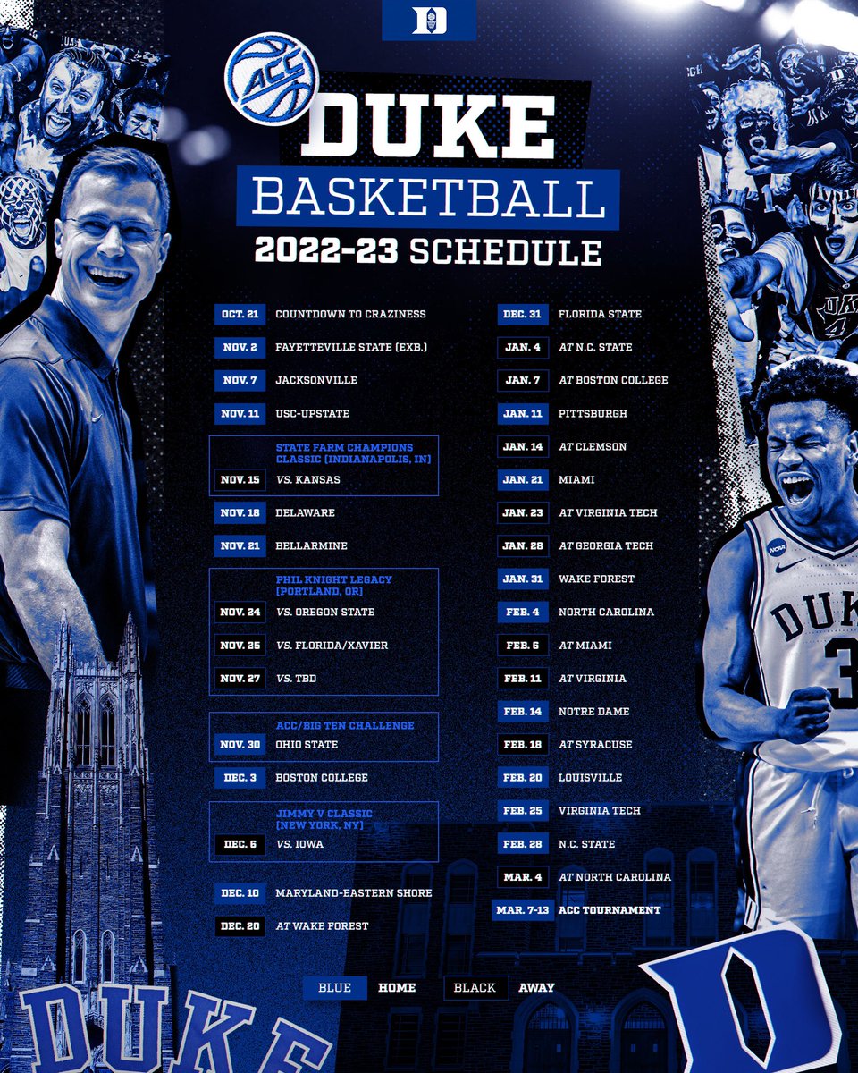Duke Men’s Basketball on Twitter "The stage is set! 💡💡💡😈"