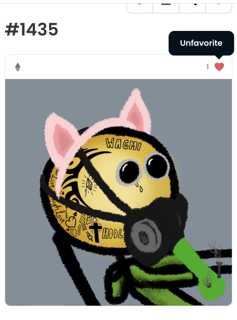 Whoever just minted this <a href="/StonedMfers/">Stoned Mfers 💨 Free Minting Live 💨</a> from Stonedmfers.online I friggin hate you cos this is awesome!! #stoners #weedcommunity #NFTCommunity #NFTs #420friendly