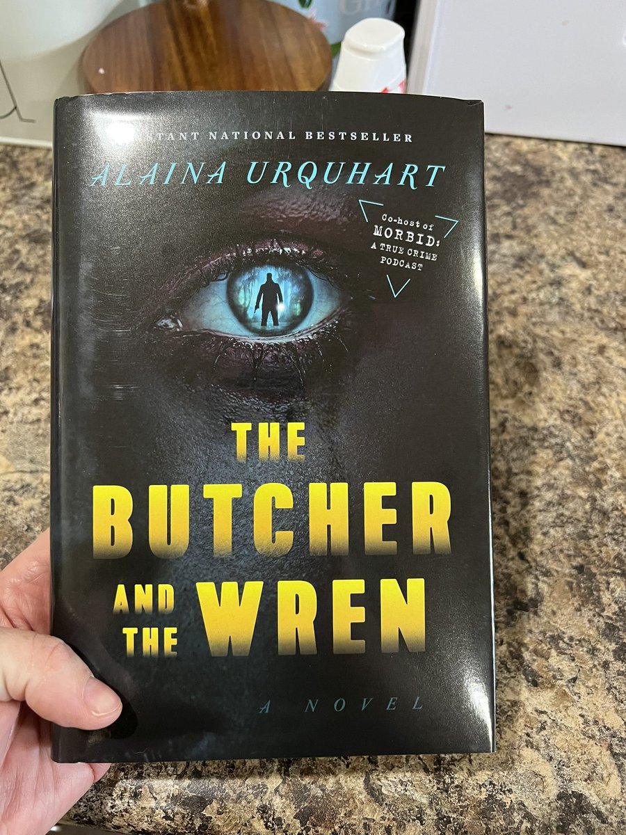 pr4nk5tr's tweet photo. It’s here! It’s here! @AlainaToTheMax I cannot wait to read this when I get home!! @ashkell83 you’ve been teasing about how good it is so I know it’s going to be great! #thebutcherandthewren #morbid https://t.co/Tr6aSGnslm