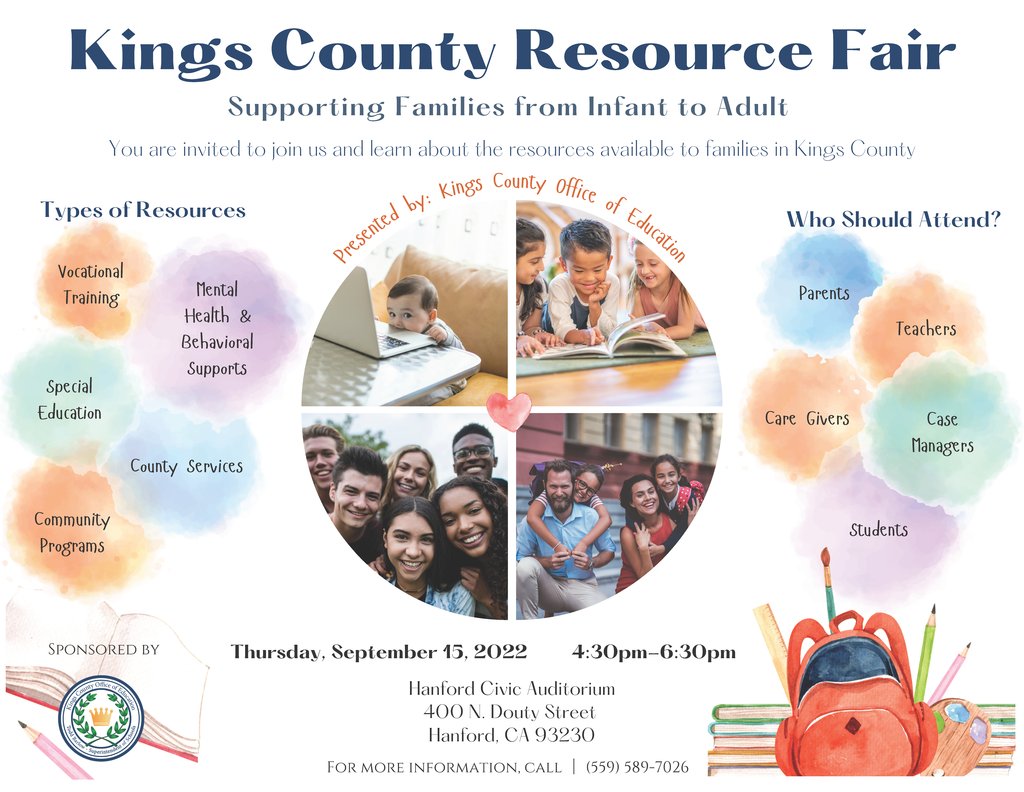 Kings County Office of Education on Twitter "Join us this Thursday