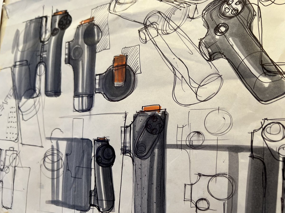 bnko's tweet photo. Time to share some of the process behind #steamdeck industrial design : early sketches and research ! #id #industrialdesign #process #gaming https://t.co/FTeKWz6t3Q
