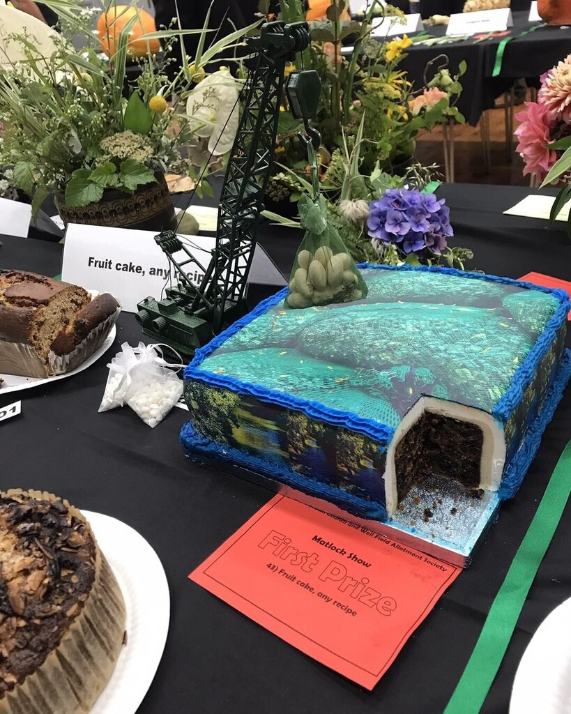 Loved this fabulous topical fruit cake which Best home produce and best in show!  #matlockshow2022 #matlockshow #matlocktowncouncil #wellfieldallotments instagr.am/p/CidJzfroUUx/