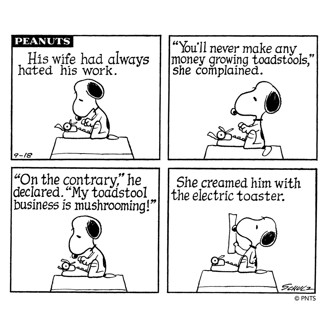 Charles M. Schulz Museum on Twitter "This Peanuts comic strip was first published on September