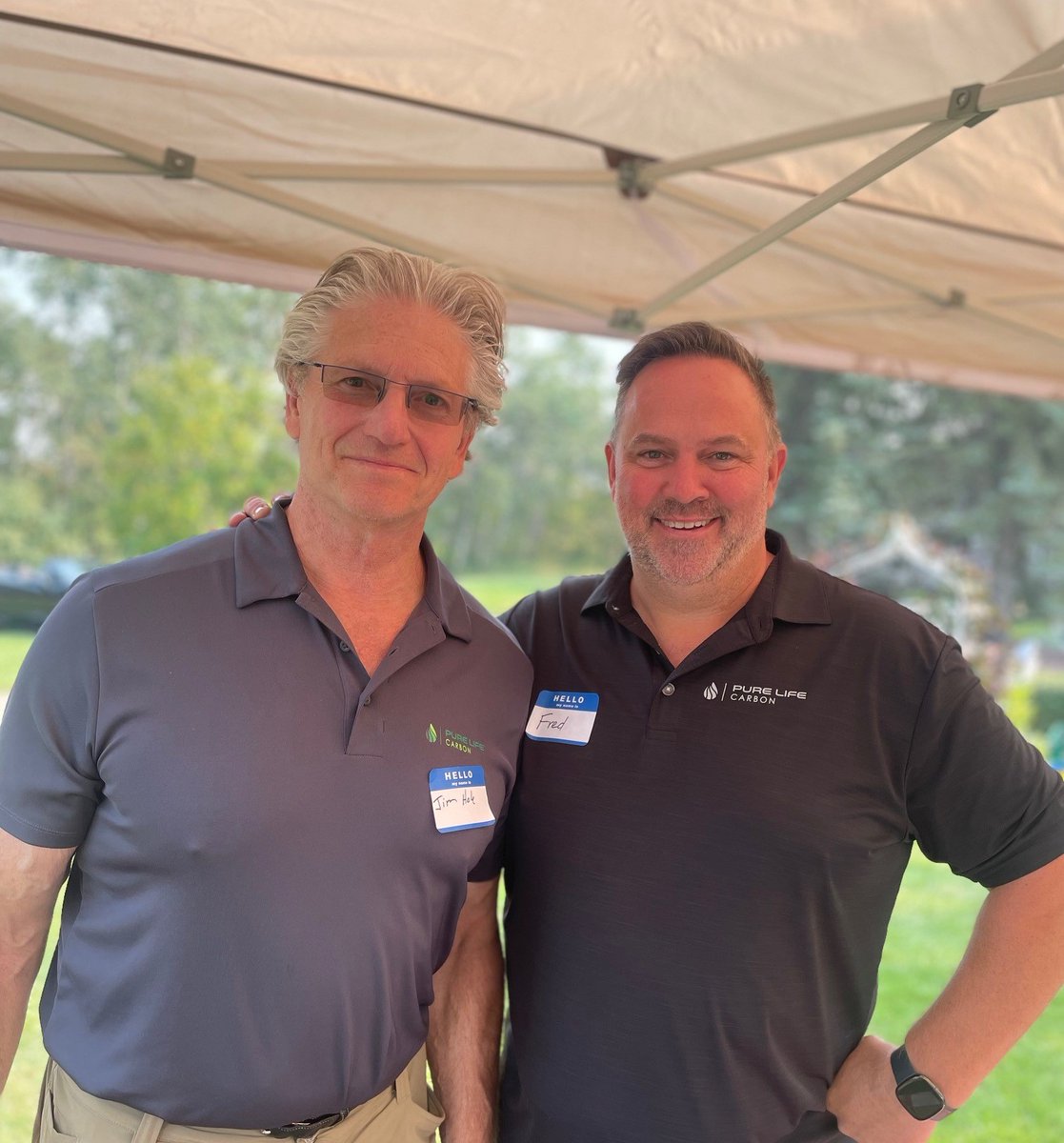 VP, Stakeholder Relations, Fred Munn and Director of Product Science, Jim Hole recently attended Pinnacle Wealth Brokers Inc's Annual Investor Appreciation event in Millet, AB.  Special thanks to Dave Blaeser and his wife, Monica for hosting this wonderful event!