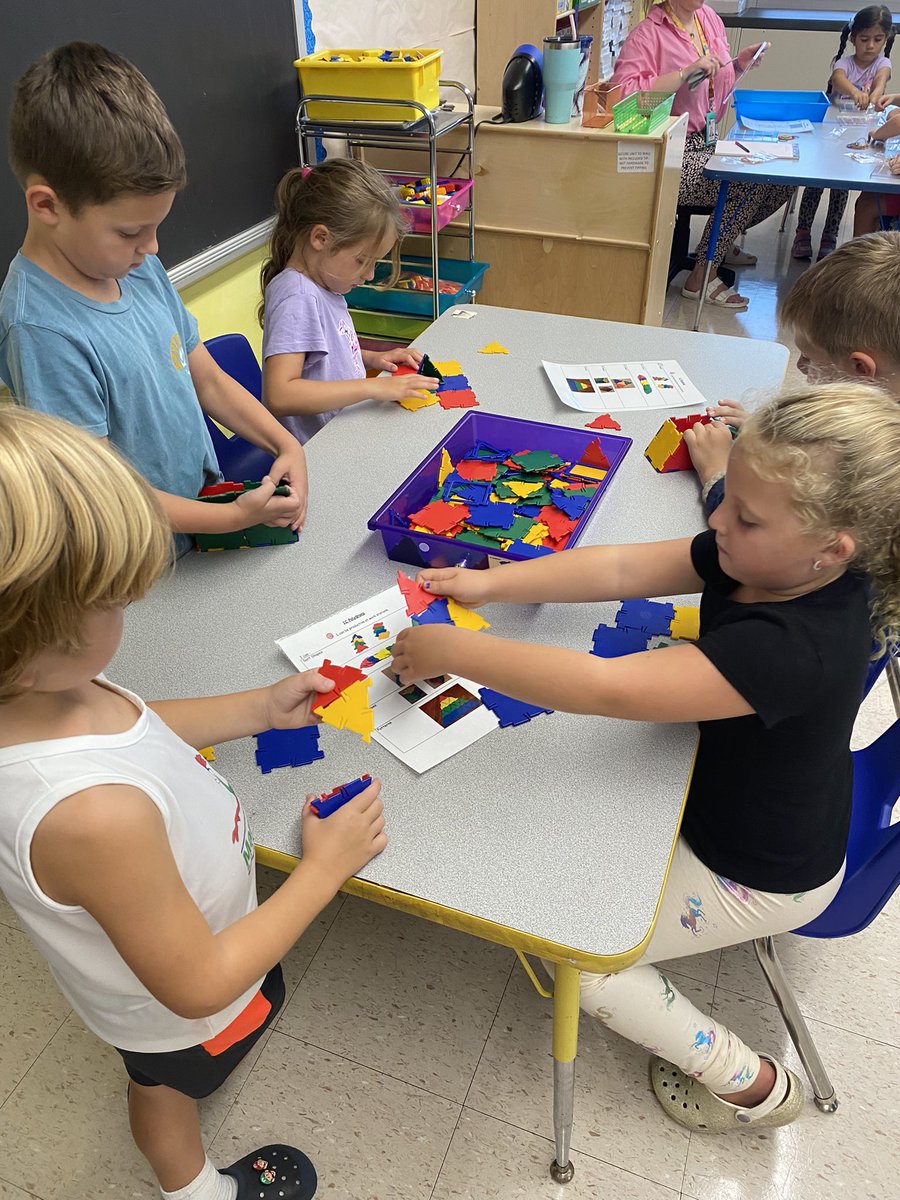 Dbjohnsonmath's tweet image. GWS Kindergarteners helped out today during Number Corner and explored Work Places in our new Bridges math program. @gwsppal @Mpsdmartin
