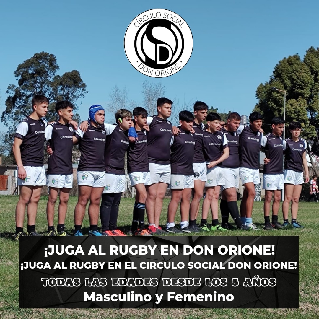 csdonorione's tweet photo. Vení a jugar al Rugby, divertirte y hacer nuevos amigos en el Dono !!
El mejor deporte del mundo en el Barrio Don Orione 🏁
RURGY INFANTIL, JUVENIL, SUPERIOR Y FEMENINO
#CSDO
#CSDORugby
#DonOrione https://t.co/yLjP0HxHWD