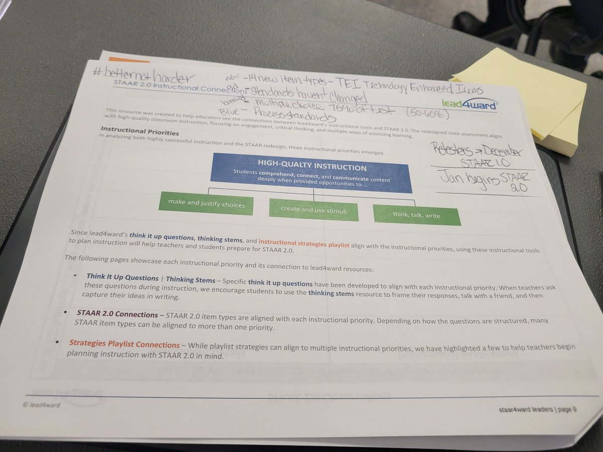 JYLaSalle's tweet photo. Preparing for STAAR 2.0 with HISD and Lead4ward!!! #Betternotharder
@tguilloryHISD @ScienceYates @JackYatesHigh @mrduaneclark @YatesMagnet @JackYatesMath @jackyatesELA @lead4ward https://t.co/EuokJ9qVhp