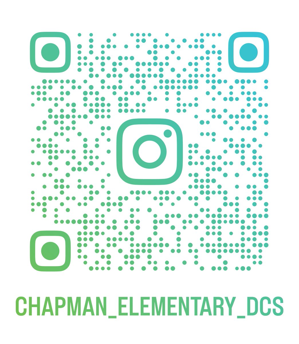 Chapman is on Instagram📸
 
Follow us @ chapman_elementary_dcs to get a glimpse of the amazing things happening at Chapman!