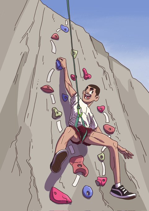 Many students enjoy the new climbing wall at #NSFW College https://t.co/Koq3MJL7Qb