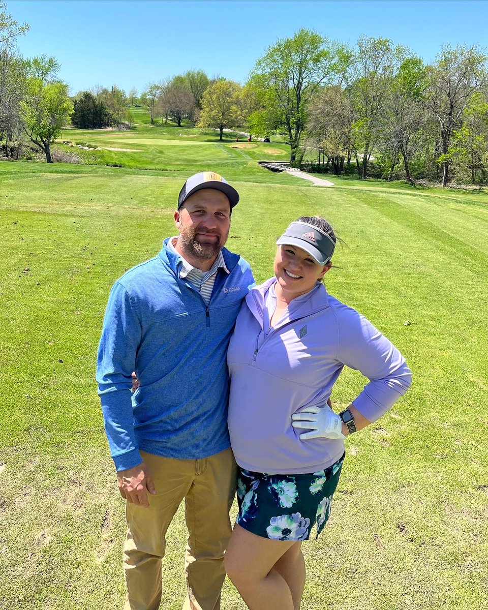 Kmw1026's tweet photo. Happy Thank a Super Day to this hardworking superintendent of mine!!! He puts in so much time and energy into doing what he loves! He’s the hardest working person I know and the care he puts into his course and his team is behind words #ThankaSuper #gcsaa #turfwife #ledgestonecc https://t.co/ZAHmwdhksS