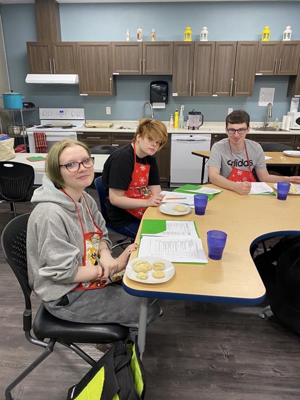 Another successful foods lab! Smoothies and biscuits, YUM! #ecsrd