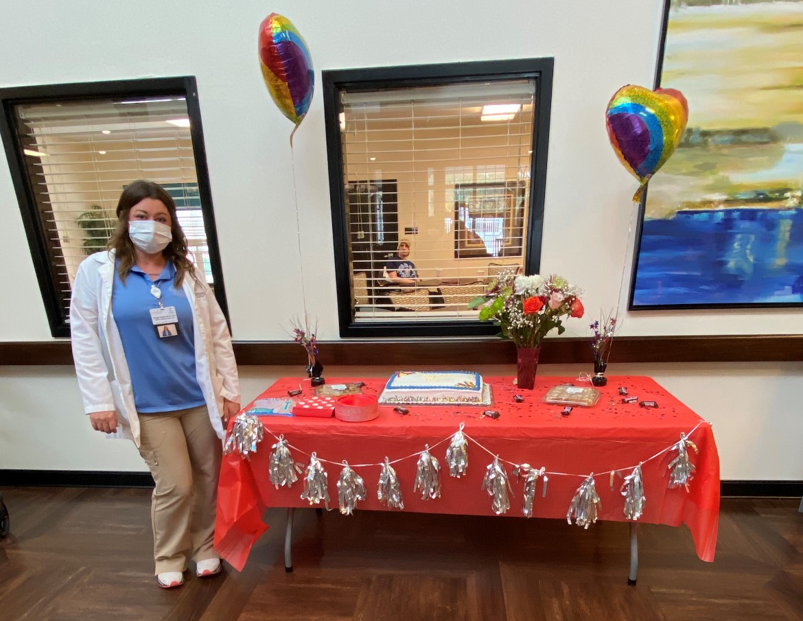 OrchardPointeHC's tweet photo. Congratulations to Megan for passing your test and becoming wound certified! You are amazing and we are proud of you! https://t.co/h4uZoD5d97