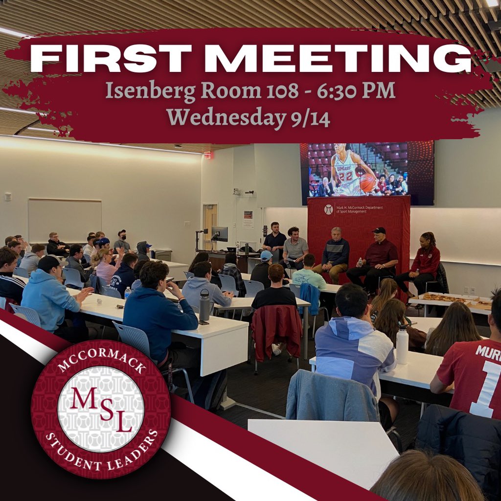 McCormack Student Leaders Club tweet media