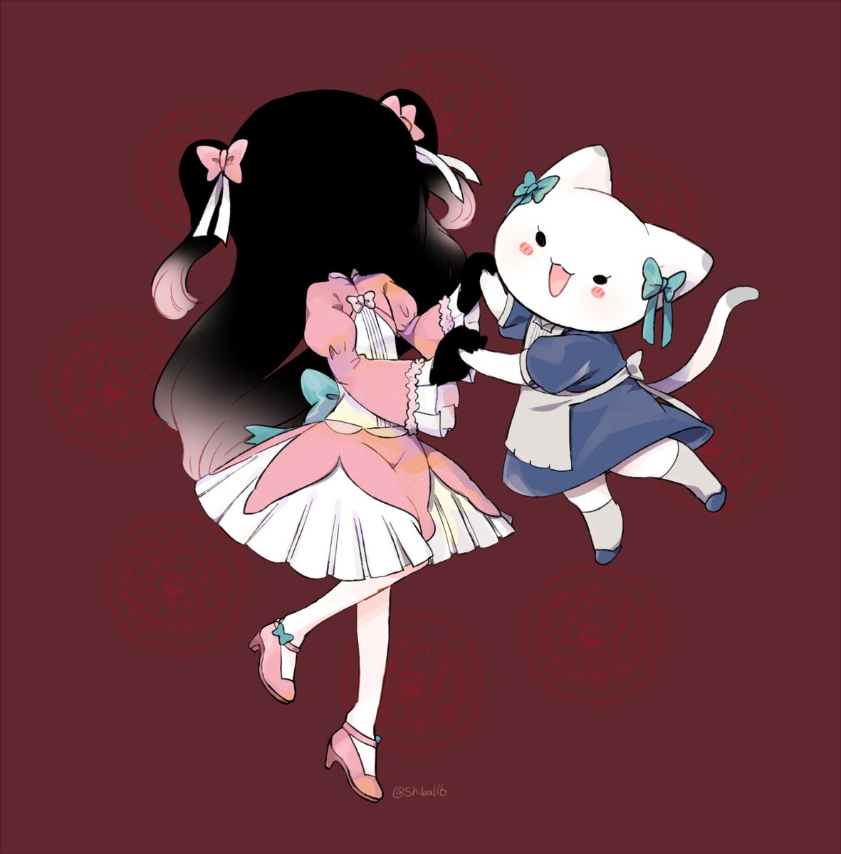 「自己満足のヤツ(創作っこで他アニメパロ)その2衣装デザインシンプルなのにかわいい」|しばうおおぉおお🌌のイラスト