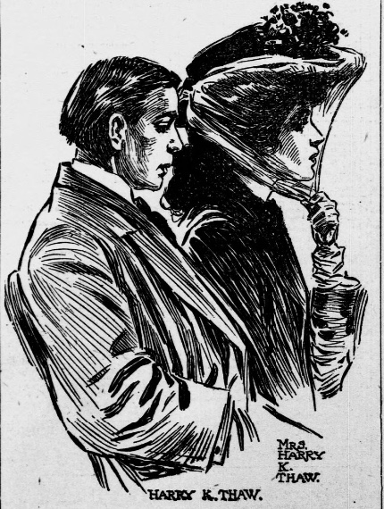 SteamHF's tweet image. Harry Thaw and Evelyn Nesbit - featured in our award winning short "The Lore of Hill Top House - Murder, Madness and Baked Beans" indieshortfest.com/.../the-lore-o…