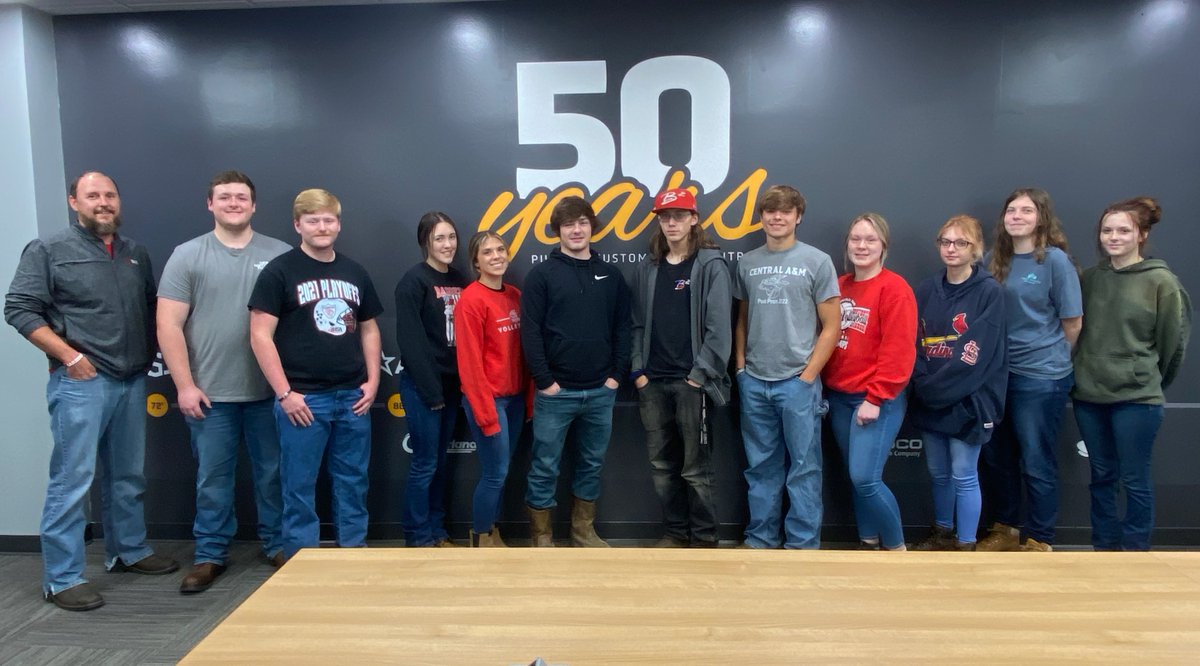 GSI_Grain's tweet photo. Welcome and congrats to the Central A&amp;M students participating in this year's High School Work Program! These students will spend part of their day gaining real-world experience in the Assumption plant. We are lucky to have this group with us this year! @CAMPrincipal #WeAreAGCO https://t.co/OUviMsXCVG