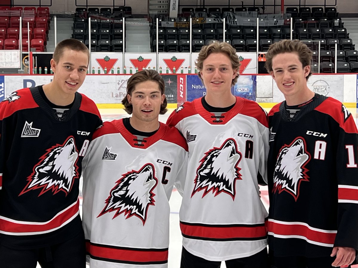 Votre capitaine et assistants pour la saison 2022-2023🔴⚫️⚪
A - Anthony Turcotte
C - Edouard Cournoyer 
A - Tristan Allard
A - Dyllan Gill