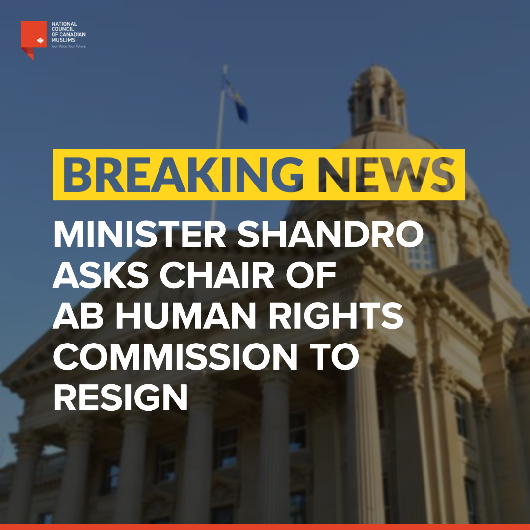 1/ We thank Alberta's Minister of Justice and Solicitor General Tyler Shandro for making the right decision in asking Mr. Collin May to resign as the incoming Chief of the Alberta Human Rights Commission.