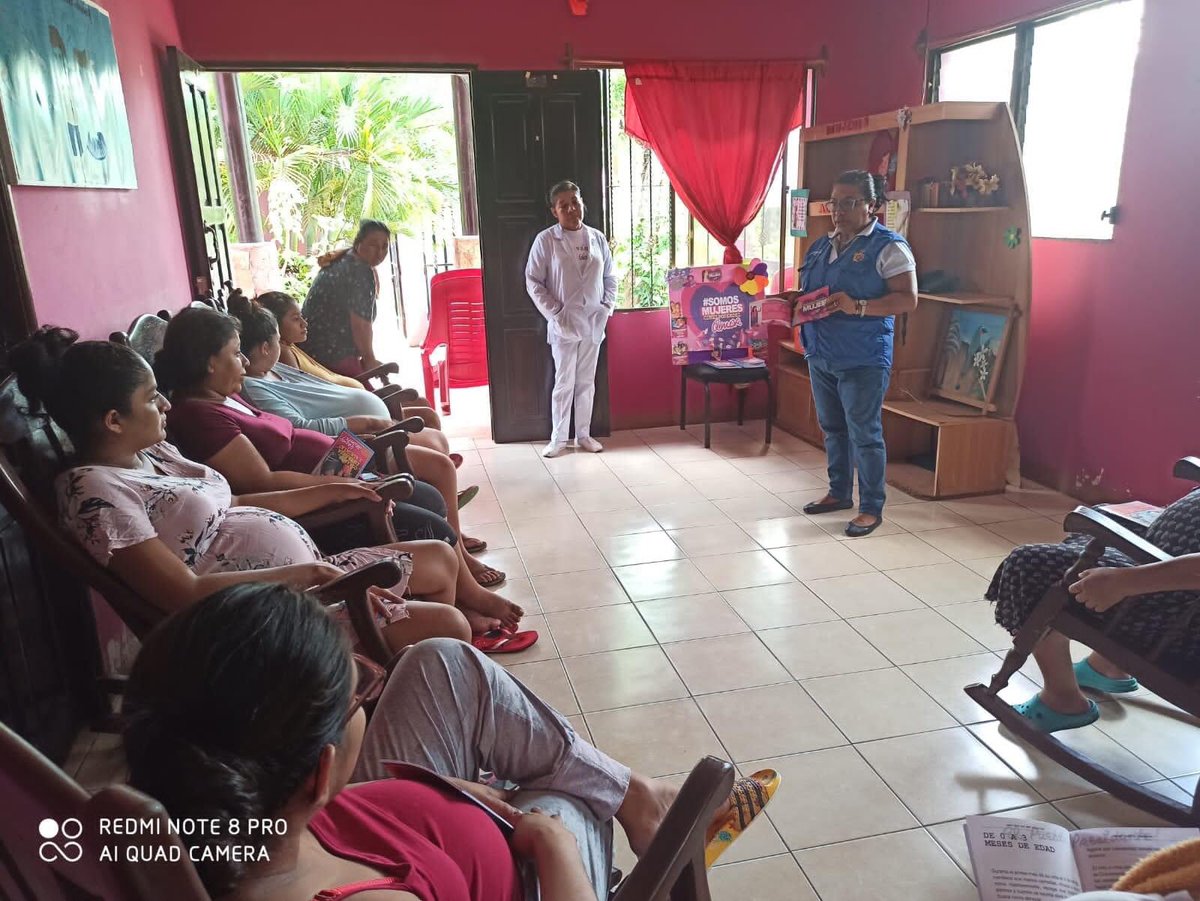 CarazoRevolucio's tweet photo. #Nicaragua
#BuenGobierno a través de #MIFAM lleva a cabo divulgación de la cartilla Mujeres derechos, leyes y mecanismos para la prevención del femicidio con protagonistas de casa materna en el municipio de #Tola en #Rivas
#PatriaBenditaYLibre
#PoderPopularActivo https://t.co/hv1UV52Pc0