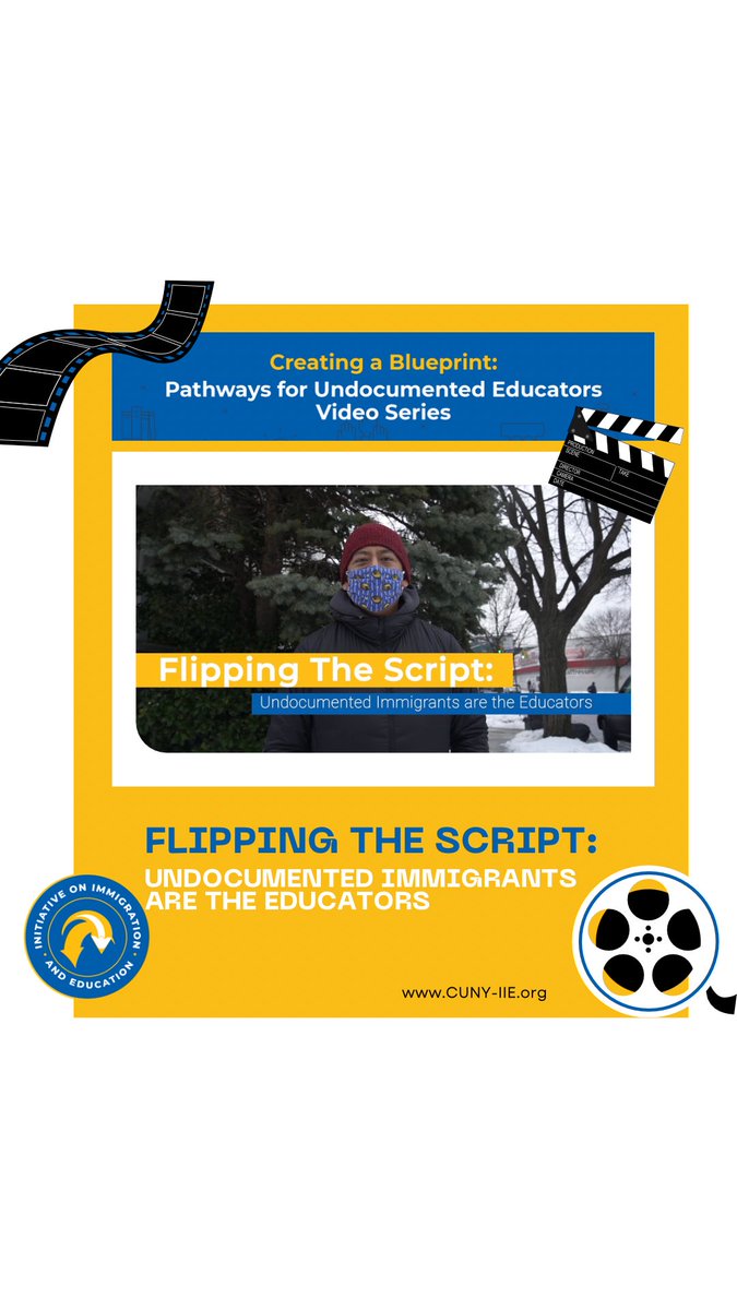 We are excited to share the second video from our Creating a Blueprint: Pathways for Undocumented Educators video series check it out on link below.

Full video link below: youtu.be/Klz0elte2JE