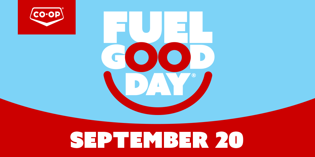 Thank you Central Alberta Co-Op for Choosing us to be the charity of choice for Fuel Good Day 2022.
On Tuesday, September 20, fuel up at any Central Alberta Co-Op Gas Bar and 5 cents per litre sold goes to support our organization!
#FuelGoodDay #CentralAlbertaPride #RDPride