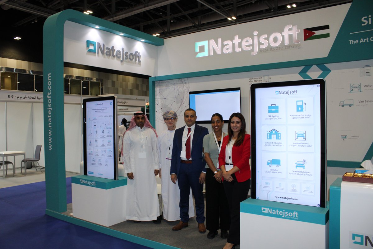 natejsoft's tweet photo. جانب من مشاركة شركة ناتج لتكنولوجيا المعلومات في معرض #future_tech_event سلطنة عمان - مسقط. من وقائع اليوم الثاني .
#Natejsoft #erpsoftware #future_tech_event #cloud #futuretechtechnology #futuretechnown #event https://t.co/EMuwDbdCZq