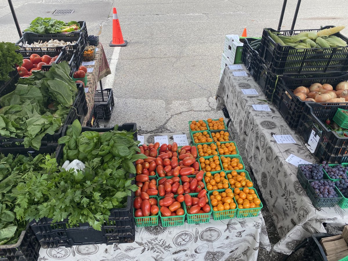 #aldershotbia #burlington ready for a great farmers market Tuesday 3-7pm