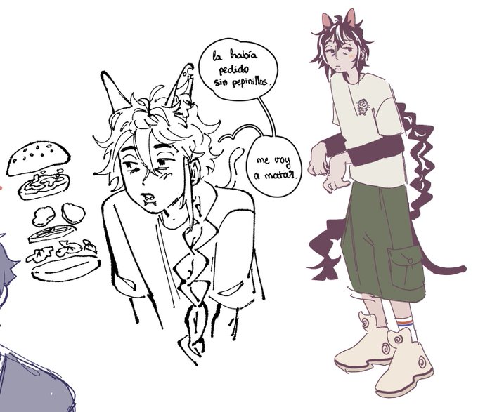 (oc) croqueta and his +1 