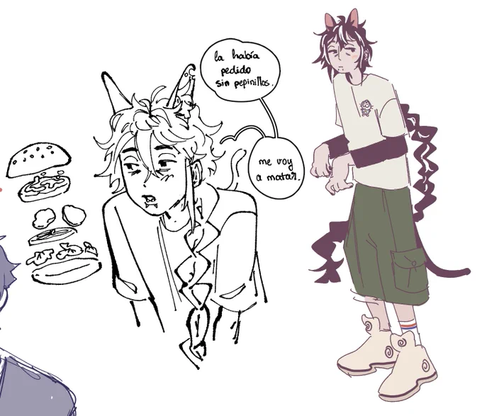 (oc) croqueta and his +1 