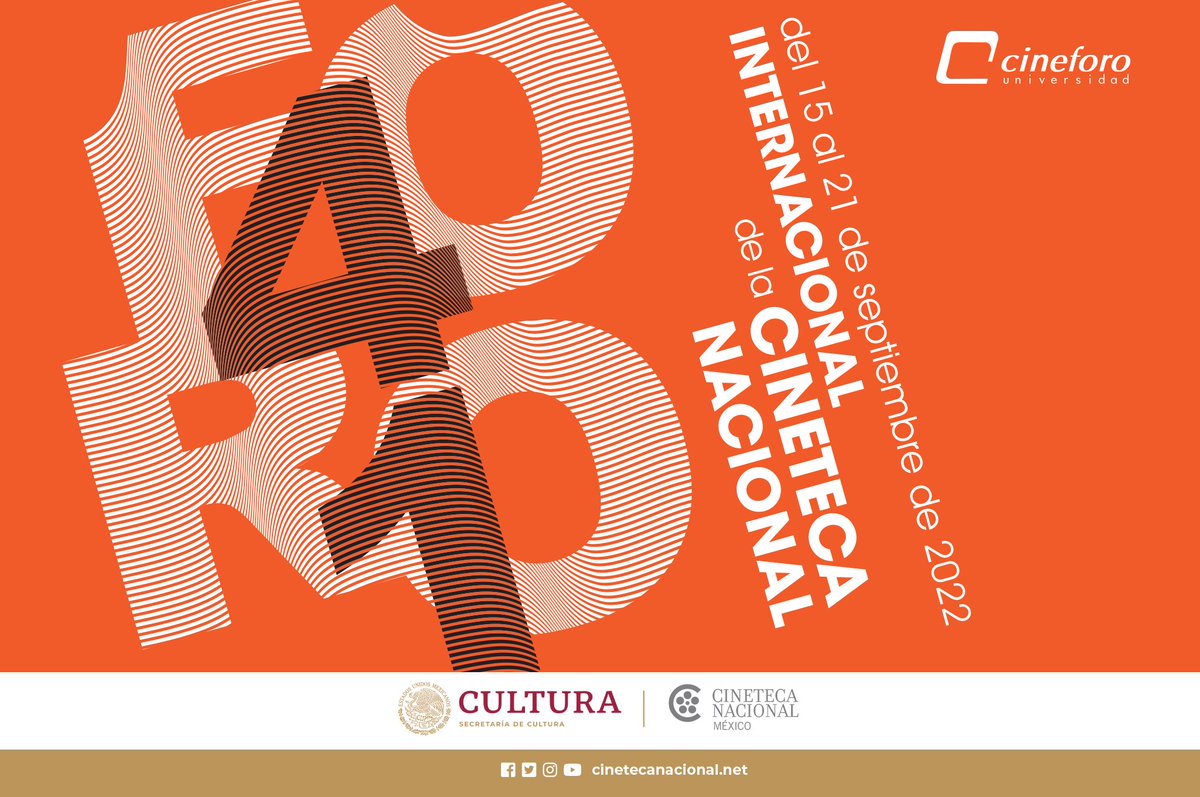 CineforoUdeG's tweet photo. ¡El #41Foro Internacional de la @CinetecaMexico está cada vez más cerca! Abrimos hilo con las películas que tendremos en el #CineforoUdeG del 15 al 21 de septiembre. 📽️🎞️ ¡Agrégalas a tu agenda!

[1/3] 🧵 https://t.co/9OauLGqAN7