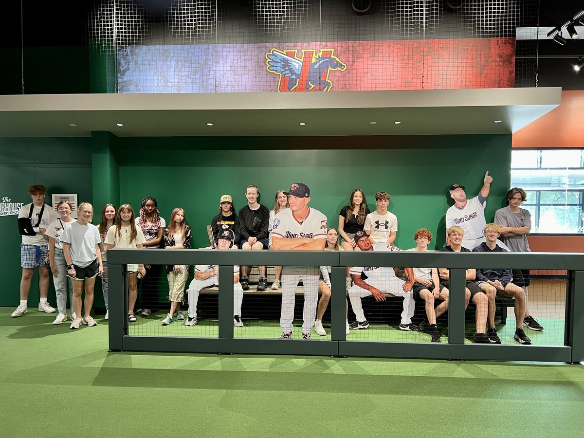 Thank you <a href="/WindSurgeICT/">Wichita Wind Surge</a> and <a href="/VisitWichita/">Visit Wichita</a> for an informative day of all Wichita has to offer for my Sports Marketing and Travel and Tourism classes. <a href="/CircleTBird/">CHS Activities</a> <a href="/circleusd375/">Circle USD 375</a> #thrivein375