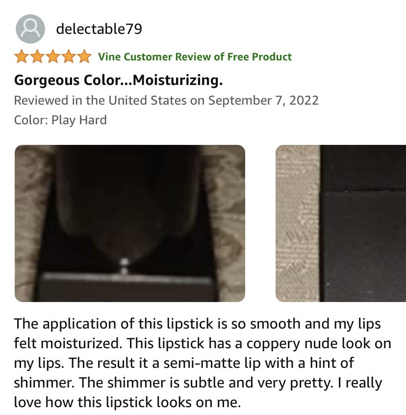DenoirCosmetics's tweet photo. Some more feedback on Denoir’s lipsticks 💄✨

#makeupforwoc #makeupforblackwomen #BlackOwnedBusiness #lipstickforblackwomen #lipstickforwoc https://t.co/SGMMsjSgb0