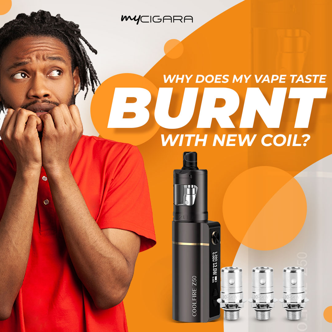 mycigara's tweet photo. The reason why vape tastes burned, even with a new coil, may be chain vaping. That means that you're taking several hits without taking pauses🤔
#vaping #coil #chainvaping #hits #vapecoils #vape #quitsmoking #smokefree https://t.co/4pu0oRaX59