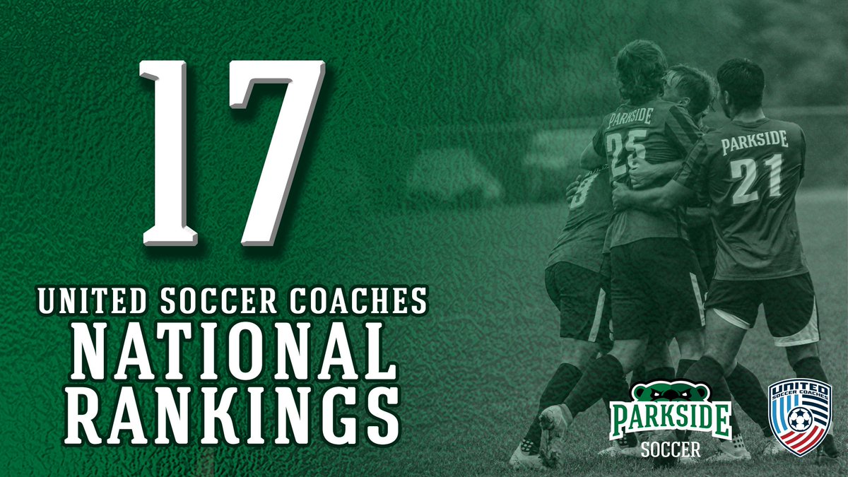 RangerAthletics's tweet photo. 1️⃣7️⃣!!! @ParksideMSoc jumps seven spots in this week's United Soccer Coaches National Poll! #FearTheForest
https://t.co/cS04hAW5IU https://t.co/KM75czLM4Z