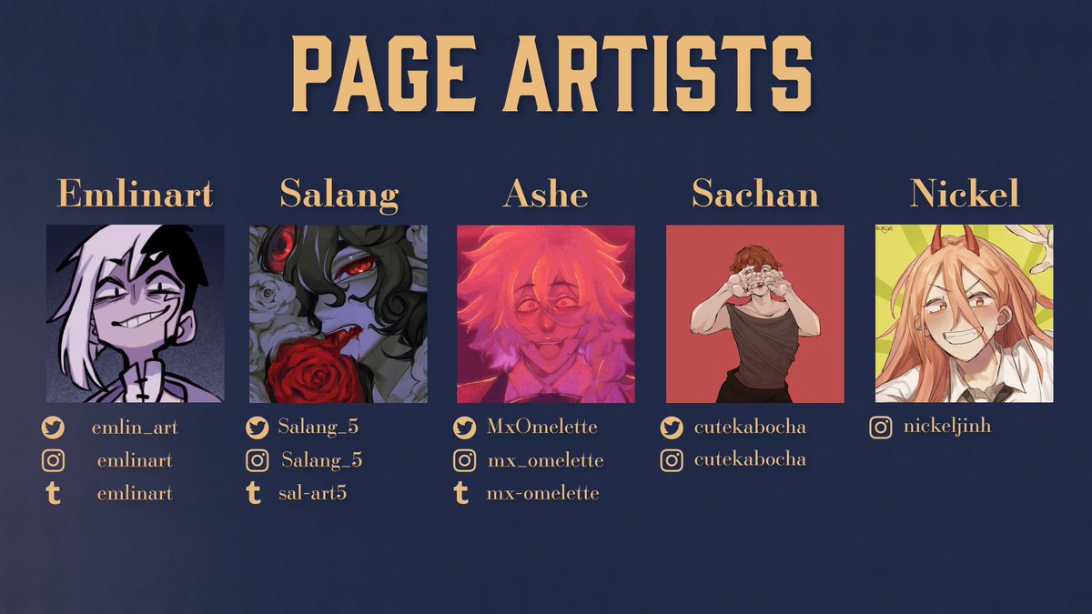 But wait, there's more! All these amazing artist's work in one book? Absolutely!