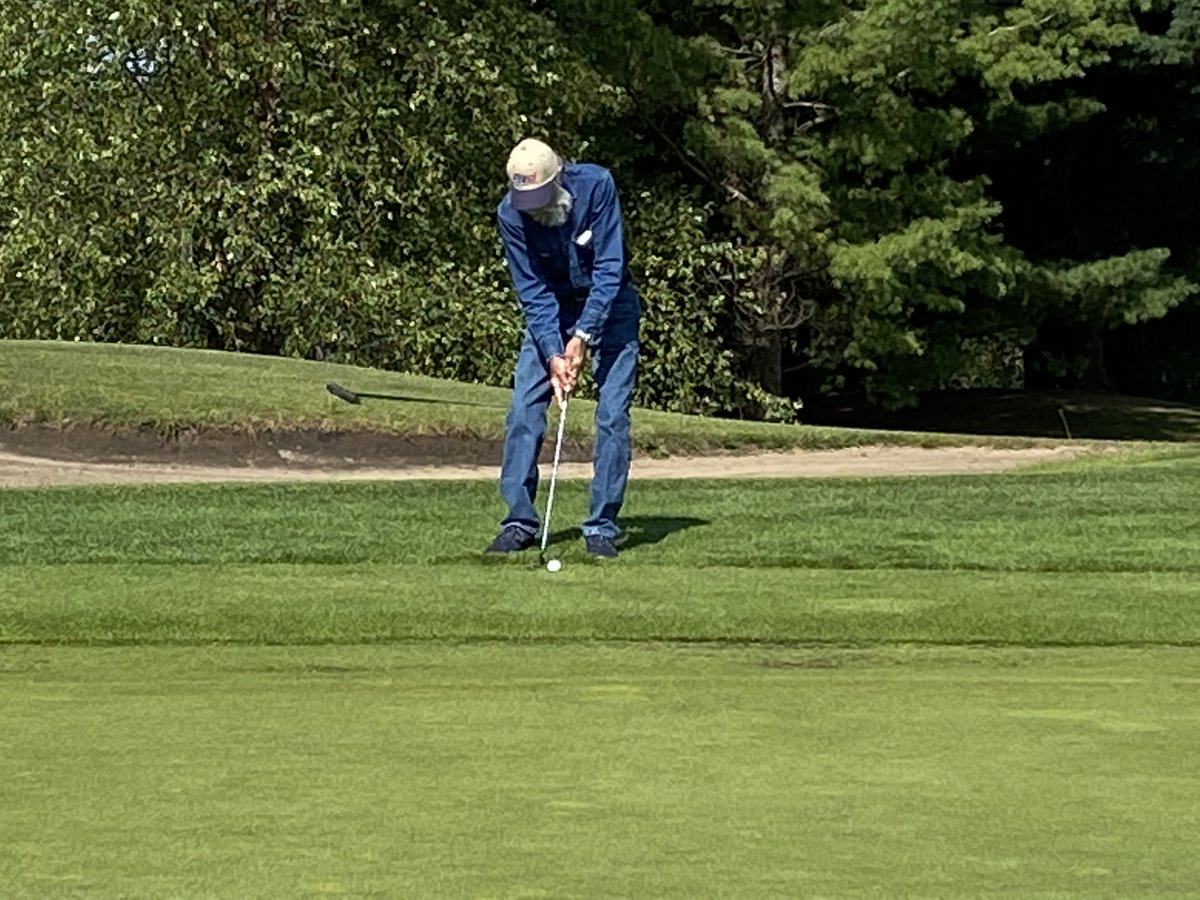 Sports4Vets's tweet photo. Veterans golf at Pleasant Valley Golf Course as day 2 of the National Disabled Veterans Golf Clinic continues. Stay tuned for more updates!  #VetsGolfClinic #Sports4Vets @Sports4Vets https://t.co/BCVdaC0upj