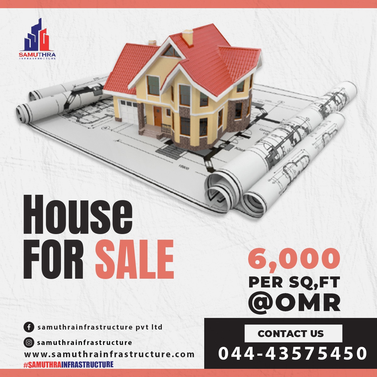 SamuthraInfras1's tweet photo. Early Bird Offer Get Your Dream Home @OMR All Amenities Available For 6000per Sq.ft Enquiries Contact As @SamuthraInfras1 🧱🏘🏚🏭🏢🏗

#samuthra #No1 #construction #company #tamilnadu #Chennai #samuthrainfrastructure #elevationdesigns #trending #trend #constructionmanagement https://t.co/IiEhACyuD6