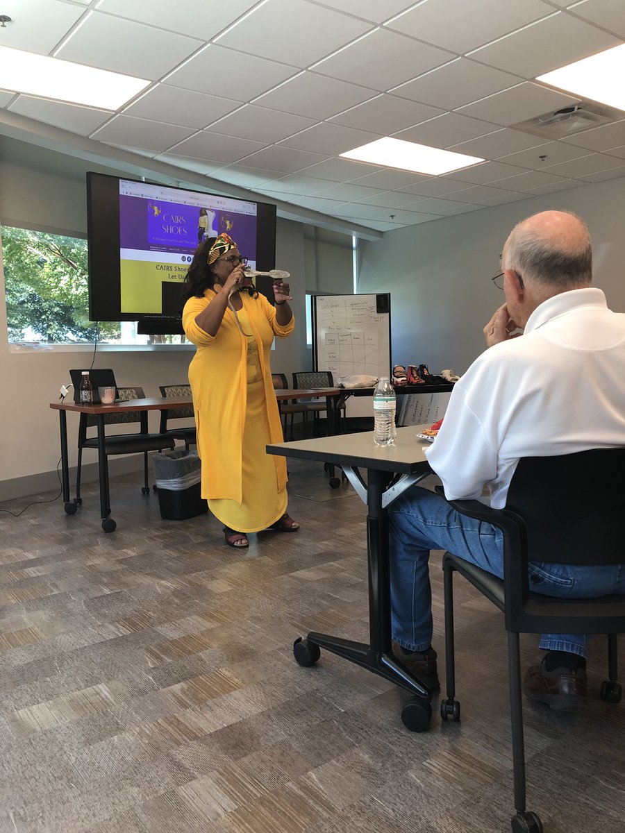 UpstateMonarchs's tweet photo. We enjoyed the wonderful story that LaShonn Edmunds, shared with the group today. https://t.co/4XfaE7c4cC