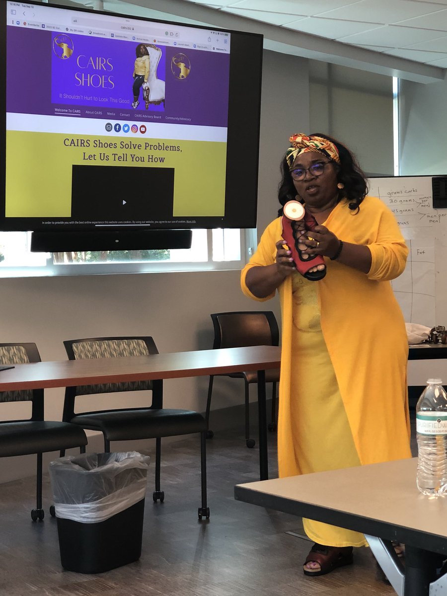UpstateMonarchs's tweet photo. We enjoyed the wonderful story that LaShonn Edmunds, shared with the group today. https://t.co/4XfaE7c4cC