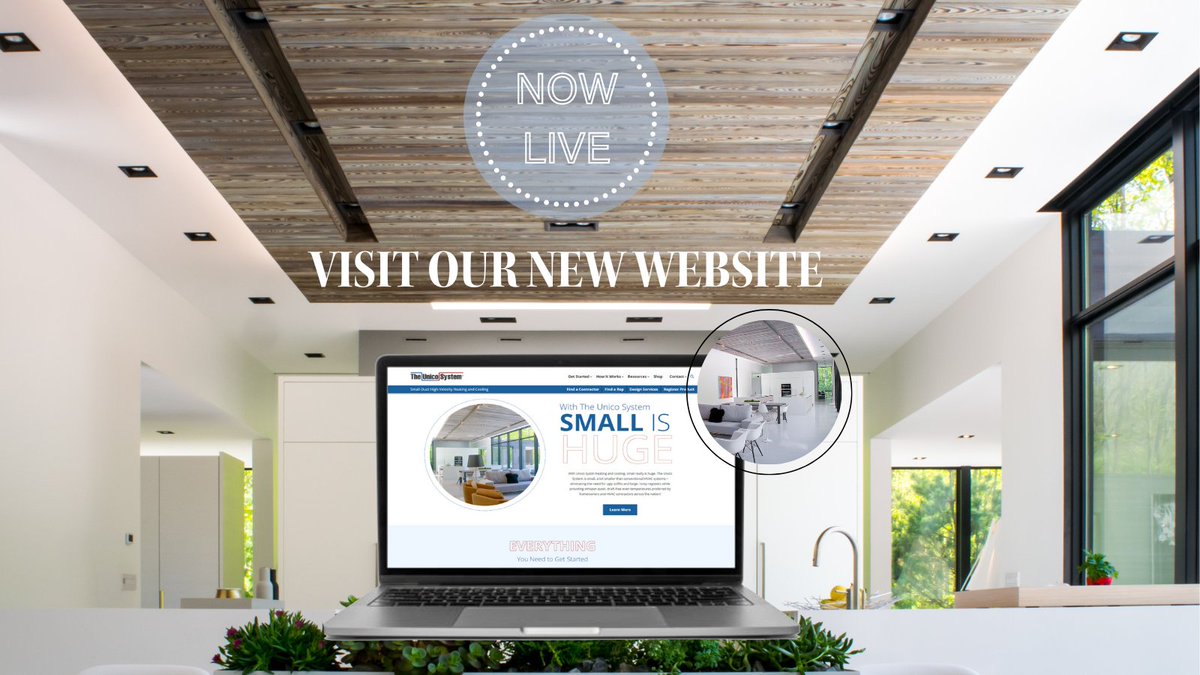 TheUnicoSystem's tweet image. We are proud to announce, after months of hard work, the launch of our redesigned website. Check it out!! unicosystem.com

#theunicosystem #hvac #energyeffiecient
