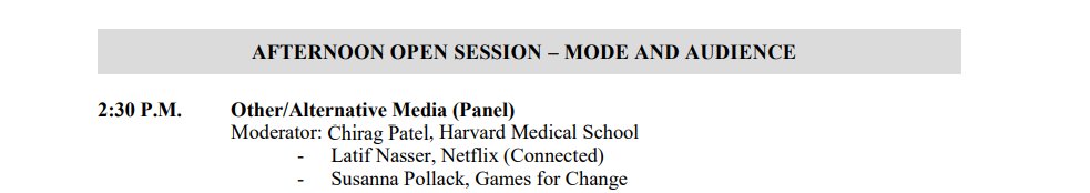bruce_y_lee's tweet photo. Following a break, @chiragjp @HarvardDBMI will moderate a panel of newer media leaders such as @latifnasser of the @netflix show Connected #ConnectedNetflix &amp; @SusannaPollack @G4C #G4CStudentChallenge #G4C #G4CIndustry as covered for @Forbes here: https://t.co/AyDIoHVDMU https://t.co/Gy9y1TWYGk
