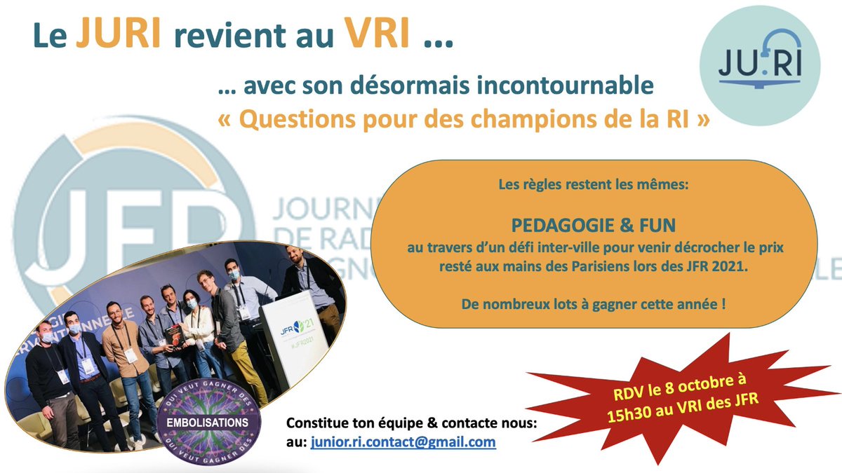 Junior Radiologie Interventionnelle tweet media