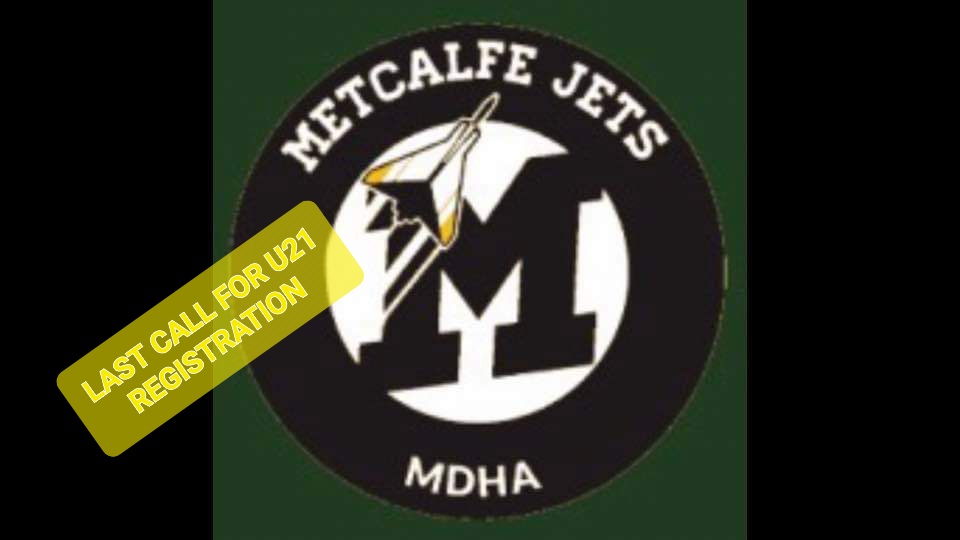 MDHA1967's tweet photo. Last call for U21 registrants! We currently only have 6 players registered at this age group and need more or will not be able to host a team this season. https://t.co/flZOte04IY